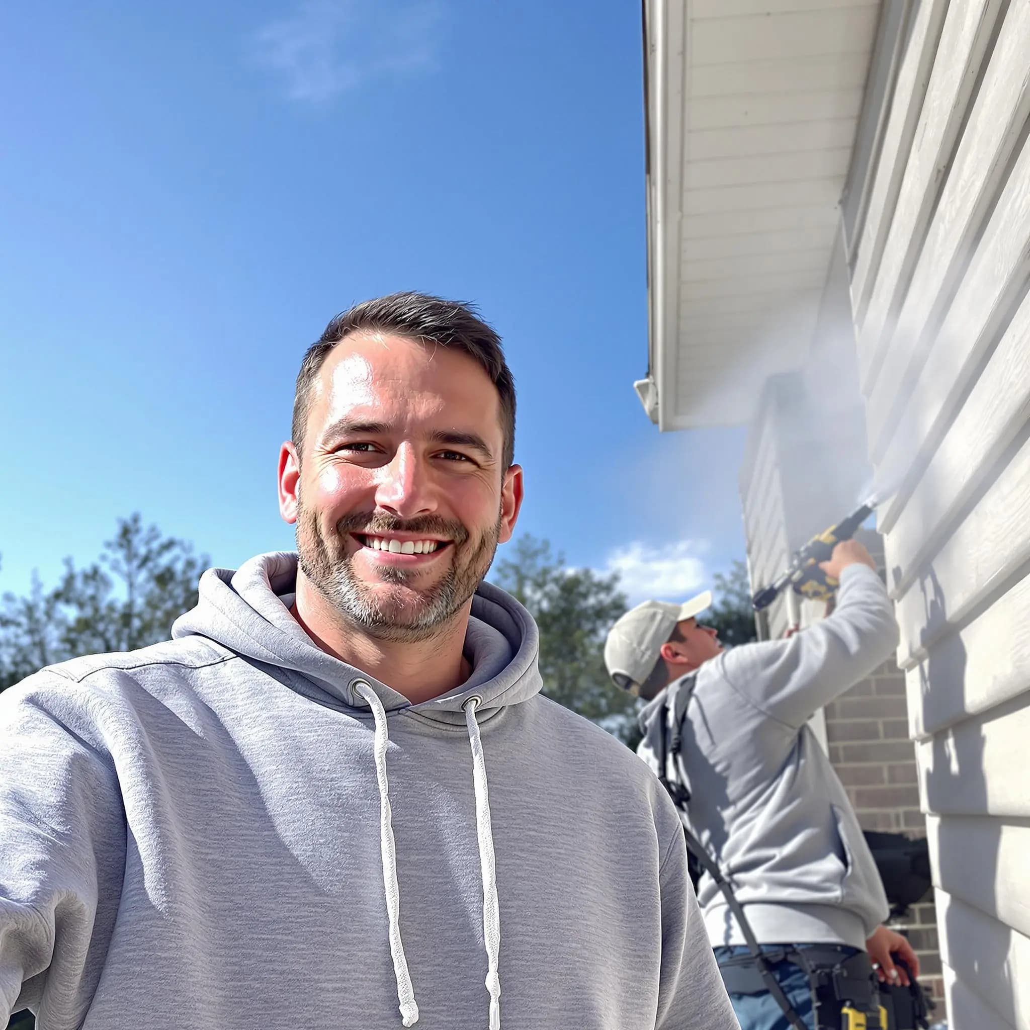 The Macedonia Power Washing team.